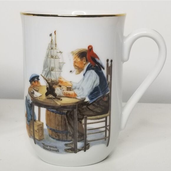 1992‎ The Norman Rockwell Museum The Lighthouse Keepers Daughter, For a Good Boy - Picture 14 of 14